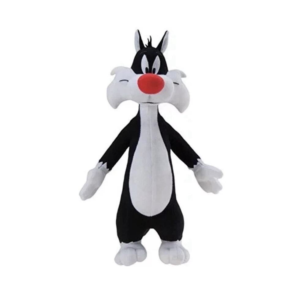 Looney Tunes Sylvester the Cat Plush 11" Toy Factory Stuffed Animal NWT 2024